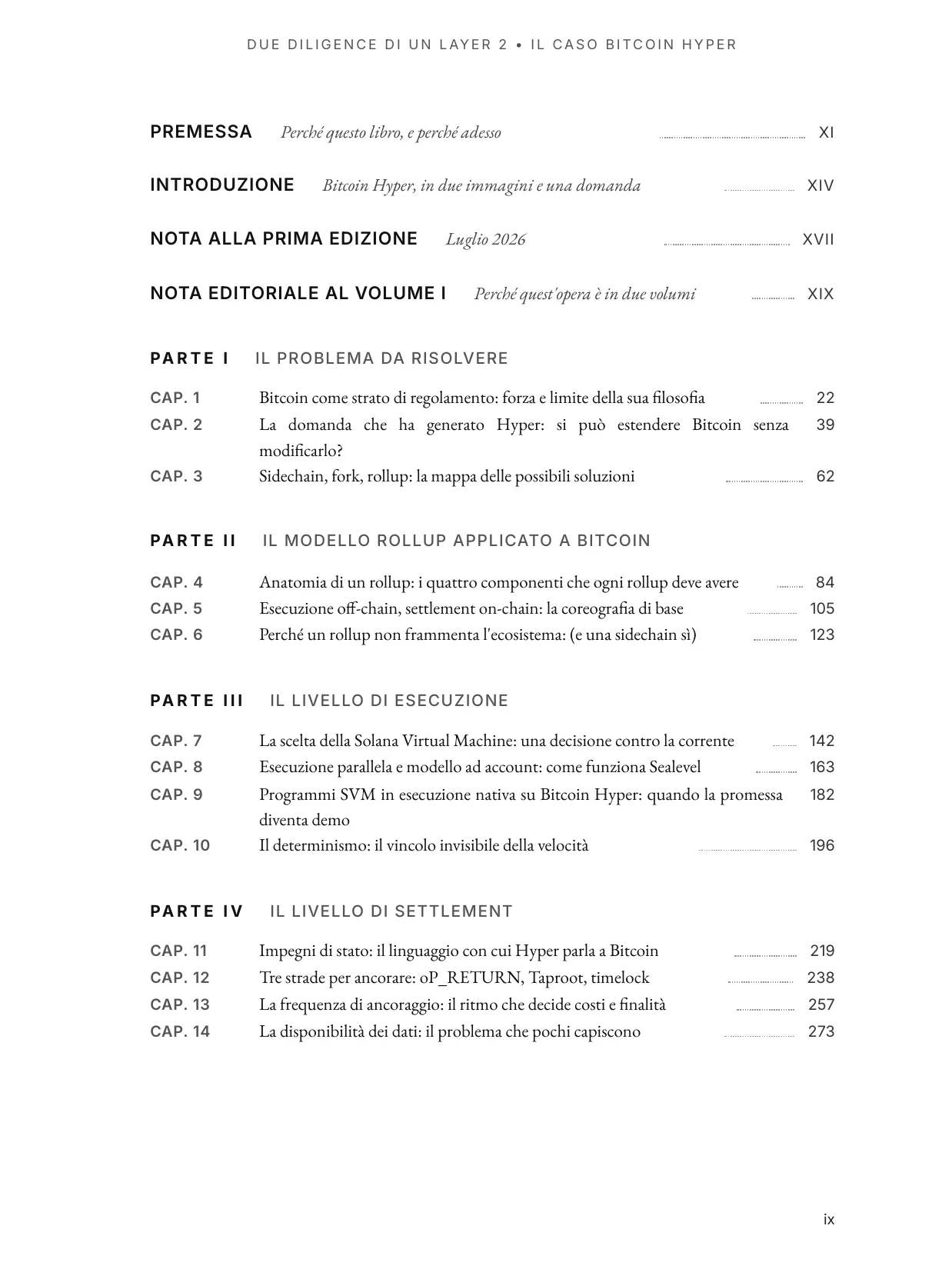 Due Diligence di un Layer 2, Vol. I — anteprima, pagina 5